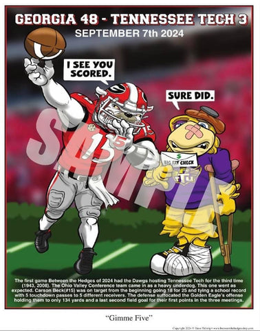 2024 Dave Helwig "Gimme Five" Artwork 11x14