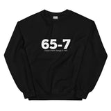 65-7 Cause Them Dawgs is Hell Unisex Sweatshirt