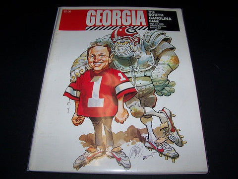 1983 Georgia Bulldogs vs south carolina