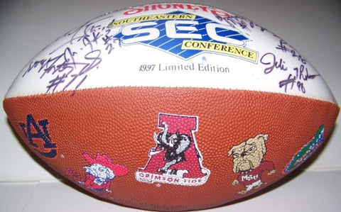1997 Limited Edition Autographed SEC Football