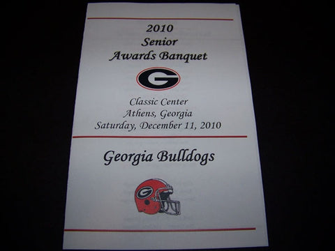 2010 Senior Gala Banquet Awards Program