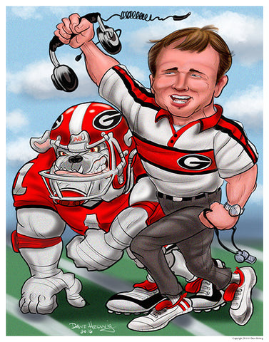 2016 Dave Helwig 'Smart Attack' Kirby Smart Print Art