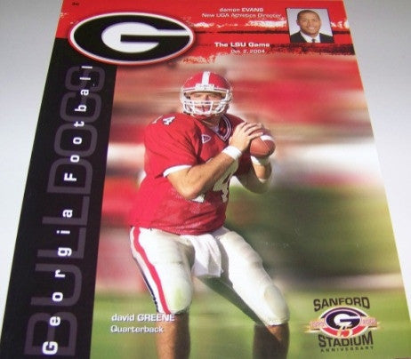 2004 David Greene - Georgia Football Program