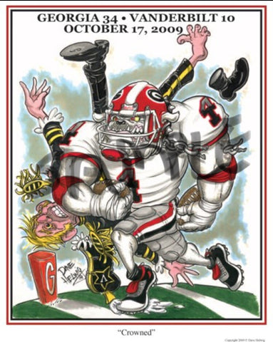2009 Dave Helwig 'Crowned’ Print Art