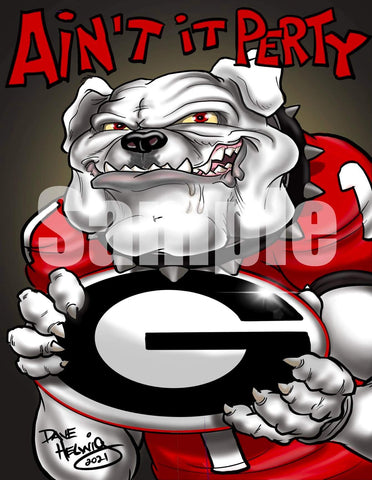 2021 Dave Helwig "Ain't that Perty" Artwork
