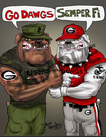 2021 1 Dave Helwig “USMC” Tribute Artwork