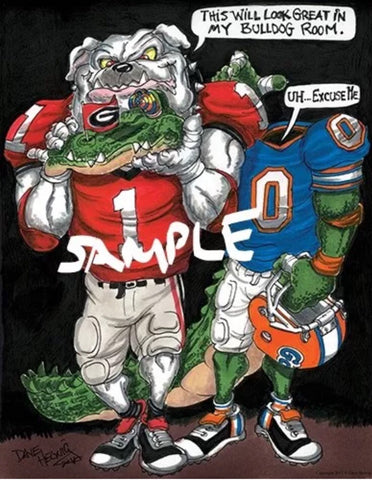 2011 Dave Helwig 'Excuse Me' Print Art