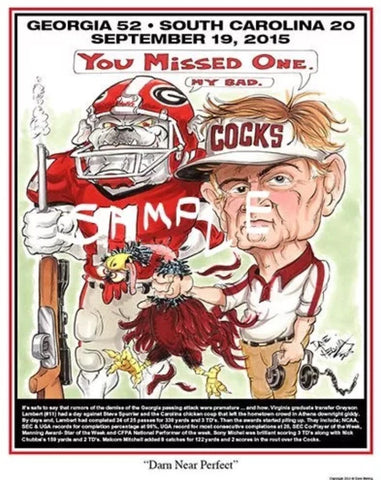 2015 Dave Helwig 'Darn Near Perfect' Print Art