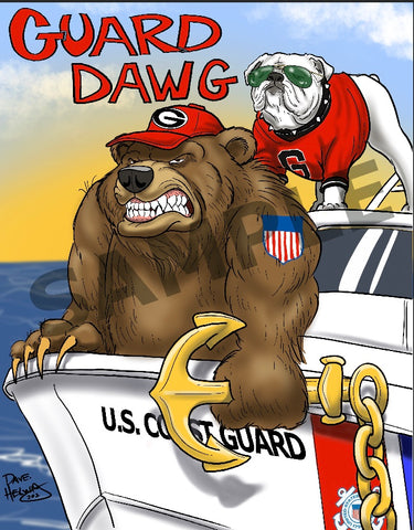 2021 1 Dave Helwig "Coast Guard” Tribute Artwork