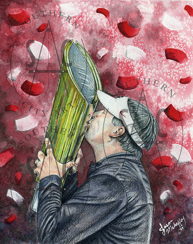 2022 Jason M. "First Kiss" National Championship Artwork- 12x18in