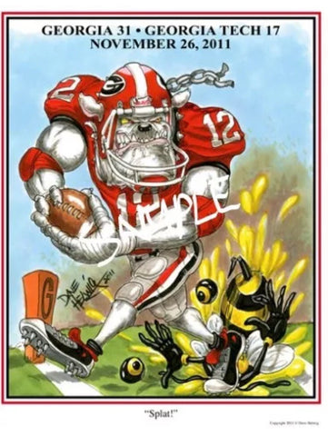 2011 Dave Helwig 'Splat’ Vs. tech Print Art