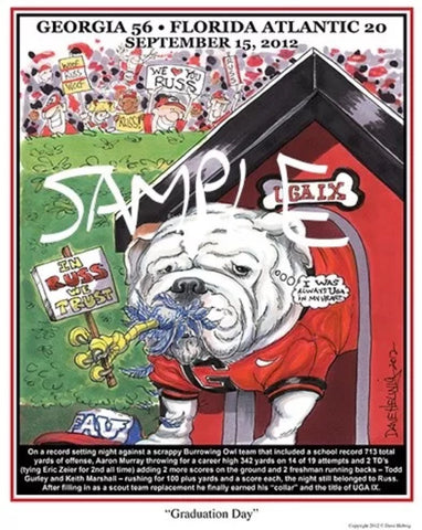 2012 Dave Helwig 'Graduation Day' Print Art