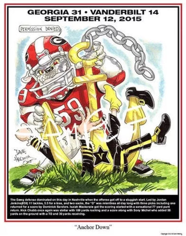 2015 Dave Helwig  ‘Anchor Down’ Jordan Jenkins Print Art