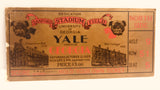 1929 Georgia Bulldogs Football Program & Ticket vs. Yale