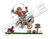 Jack Davis Commemorative Rose Bowl Championship Tribute