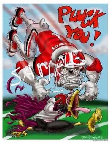 2016 Dave Helwig ‘Pluck You’ Print Art