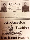 1929 Georgia Bulldogs Football Program & Ticket vs. Yale