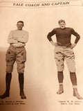 1929 Georgia Bulldogs Football Program & Ticket vs. Yale