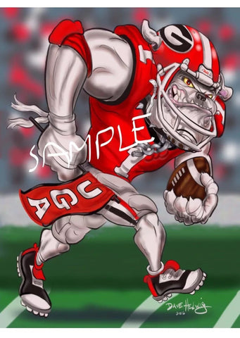 2016 Dave Helwig 'All the Way' Print Art