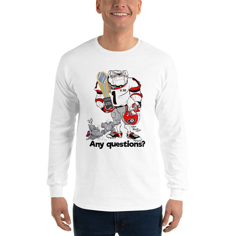 2021 National Champions Any Questions Shirt Adult
