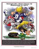 2017 Game Dave Helwig "Southern Bend" & "South Bend Takeover" Notre Dame Lot