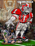 2017 Game Dave Helwig "Southern Bend" & "South Bend Takeover" Notre Dame Lot