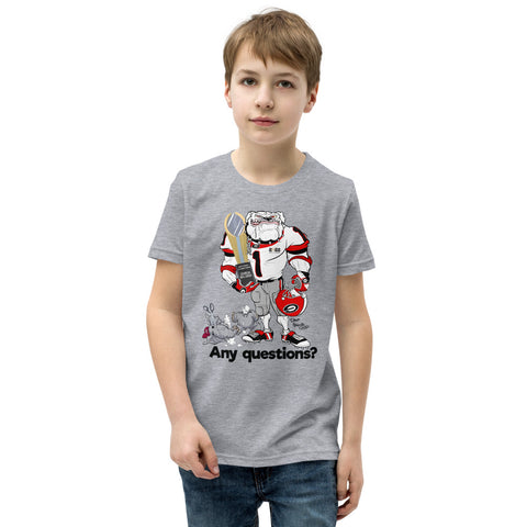2021 National Champions Any Questions Shirt Youth