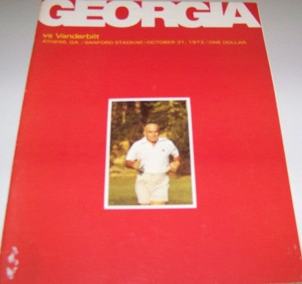 1972 Buster Kilpatrick - Georgia Football Program