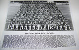 1982 Team Roster w/ Player Names 8x10 photo with matte