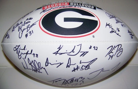 2006 Recruits Autographed Football