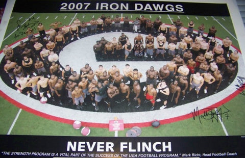 2007 Autographed Iron Dawg Poster