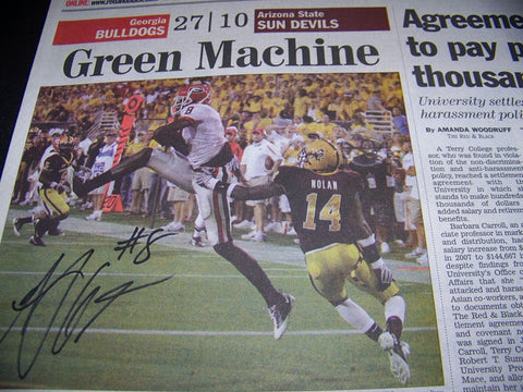 AJ Green Autographed 'Green Machine'