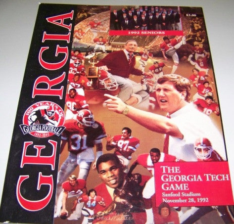 1992 Herschel Walker - Georgia Football Program