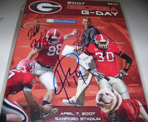 2007 Hines Ward, David Pollack, Will Witherspoon Autographed - G Day