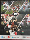 2018 SEC & Rose Bowl Championship Football Schedule Poster